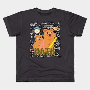 math quokkas Kids T-Shirt